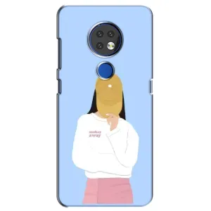 Силіконовый Чохол на Nokia 6.2 (2019) з картинкой Модных девушек (Жовта кепка)