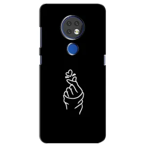 Чохол (Знак сердечка) для Nokia 6.2 (2019) (Знак Сердечка)