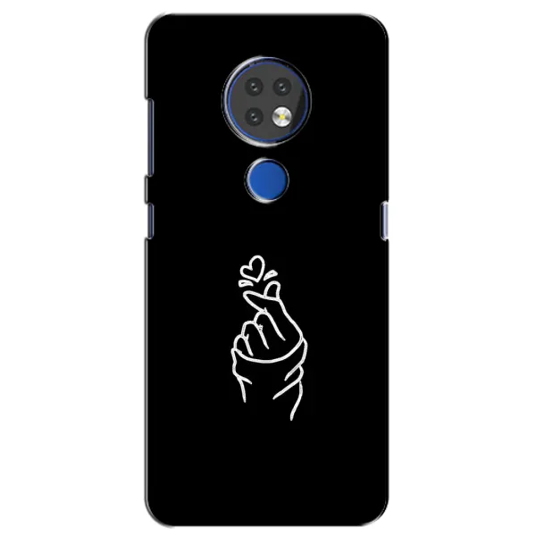 Чехол с рисунком «Знак Сердечка» для Nokia 6.2 (2019) Чехол с рисунком «Знак Сердечка» для Nokia 6.2 (2019)