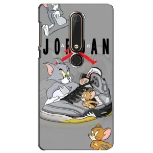 Силіконовый Чохол Nike Air Jordan на Нокіа 6 (2018) (Air Jordan)