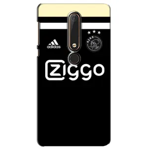 Чехлы с ТОП Футбольными клубами на Nokia 6 2018 (AJAX)