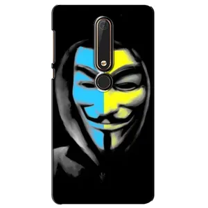 Чехол с Украинской символикой на Нокиа 6 (2018) (Анонимус патриот)