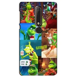 Чехол с рисунком «Арт Гринч» для Nokia 6 2018