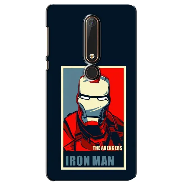 Чехол с рисунком «Art Iron man» для Nokia 6 2018 Чехол с рисунком «Art Iron man» для Nokia 6 2018