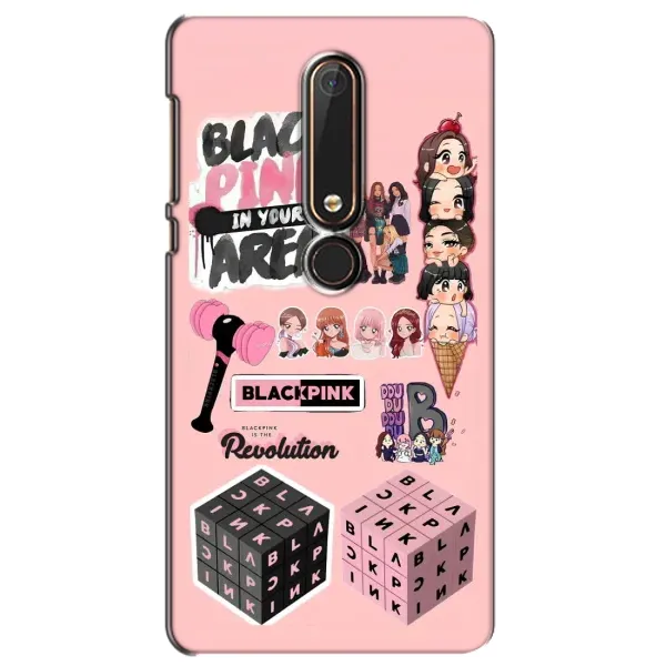 Чехол с рисунком «BLACK PINK коллаж» для Nokia 6 2018 Чехол с рисунком «BLACK PINK коллаж» для Nokia 6 2018