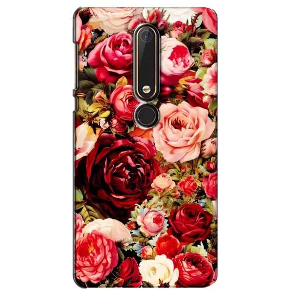 Чехол с рисунком «Букет цветов» для Nokia 6 2018 Чехол с рисунком «Букет цветов» для Nokia 6 2018