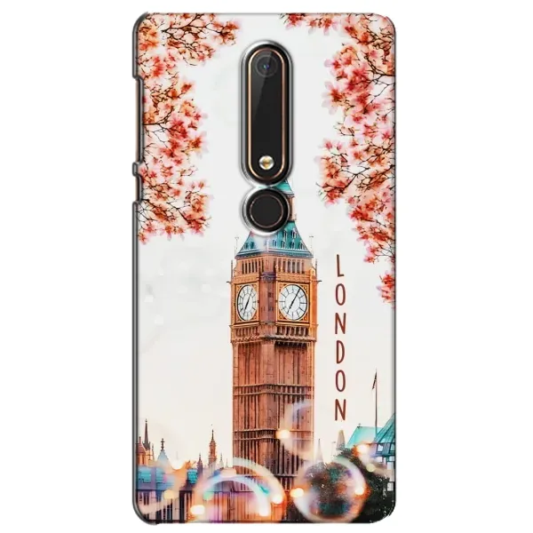 Чохол з малюнком «Годинник Лондон» для Nokia 6 2018 Чохол з малюнком «Годинник Лондон» для Nokia 6 2018