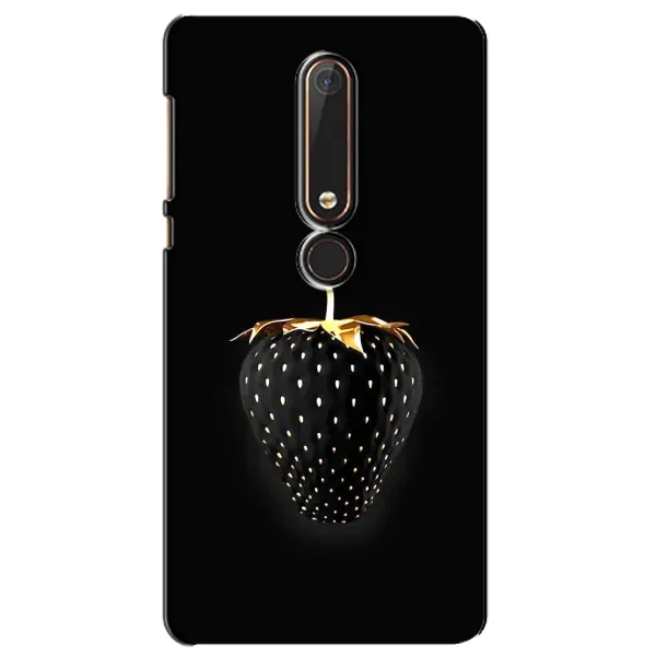 Чехол с рисунком «Чёрная клубника» для Nokia 6 2018 Чехол с рисунком «Чёрная клубника» для Nokia 6 2018