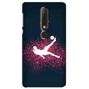 Чехол Криштиану Роналду для Nokia 6 2018 (CR7 Удар)