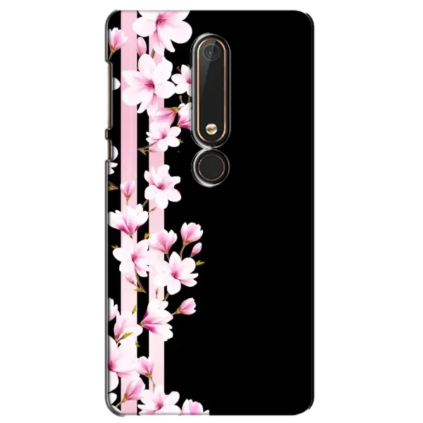 Чехол с рисунком «Цветочки» для Nokia 6 2018 Чехол с рисунком «Цветочки» для Nokia 6 2018