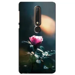 Чехлы с принтом Розочки для Nokia 6 2018 (Цветок ночной)