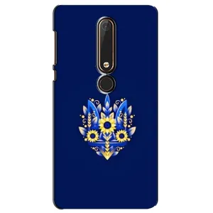 Чехол Укр Символика для Nokia 6 2018 (Цветущий Герб)