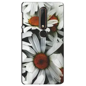 Чехол с ромашками на Nokia 6 2018 (Цветы Ромашки)