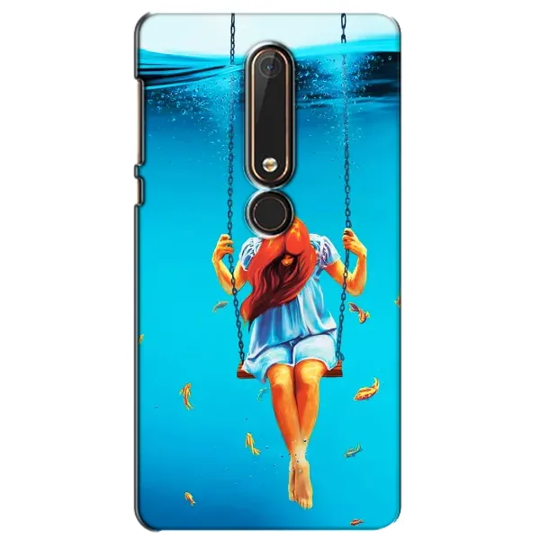 Чехол с рисунком «Девушка на качели» для Nokia 6 2018 Чехол с рисунком «Девушка на качели» для Nokia 6 2018