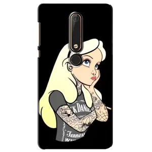 Чехол Стильные девушки на Nokia 6 2018 (Девушка обиделась)