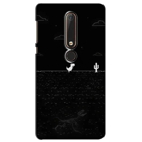 Чехол с рисунком «Динозаврик» для Nokia 6 2018 Чехол с рисунком «Динозаврик» для Nokia 6 2018
