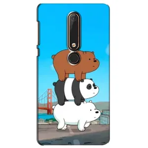Чехлы с Пандами на Nokia 6 2018 (Друзья)