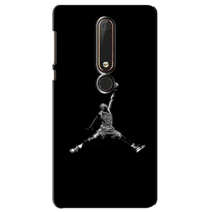 Силіконовый Чохол Nike Air Jordan на Нокіа 6 (2018) (Джордан)