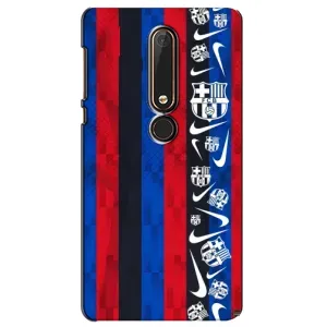 Чехол для Nokia 6 2018 (Барселона) (Фанат Барсы)