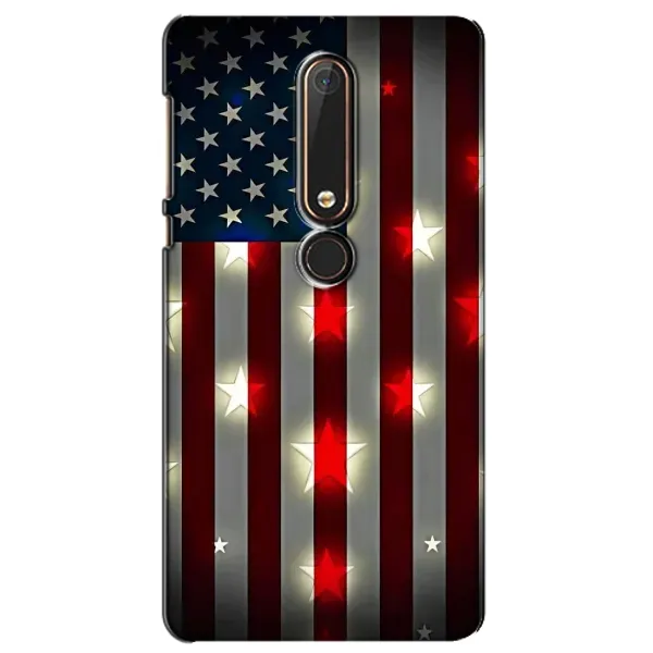 Чехол с рисунком «Флаг США 2» для Nokia 6 2018 Чехол с рисунком «Флаг США 2» для Nokia 6 2018