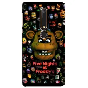 Чехлы Пять ночей с Фредди для Нокиа 6 (2018) (Freddy)