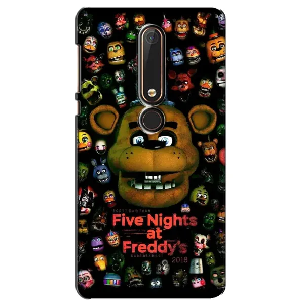 Чехол с рисунком «Freddy» для Nokia 6 2018