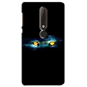 Чехлы с изображением разных животных для Nokia 6 2018 (Глаза)