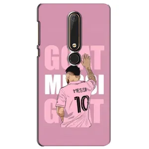 Чехлы Лео Месси в Майами на Nokia 6 2018 (GOAT MESSI)