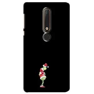 Чехол с рисунком «Гринч на чорном» для Nokia 6 2018