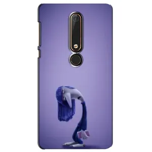 Чехол Головоломка для Nokia 6 2018 - (AlphaPrint) (Хандра)