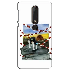 Чехол с принтом Собаки Патрон для Nokia 6 2018 (Храбрый Патрон)