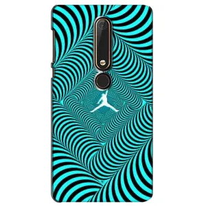 Силіконовый Чохол Nike Air Jordan на Нокіа 6 (2018) (Jordan)