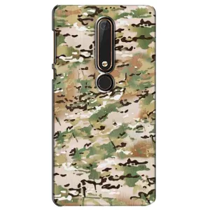 Камуфляжный Чехол для Нокиа 6 (2018) (Камуфляжный)