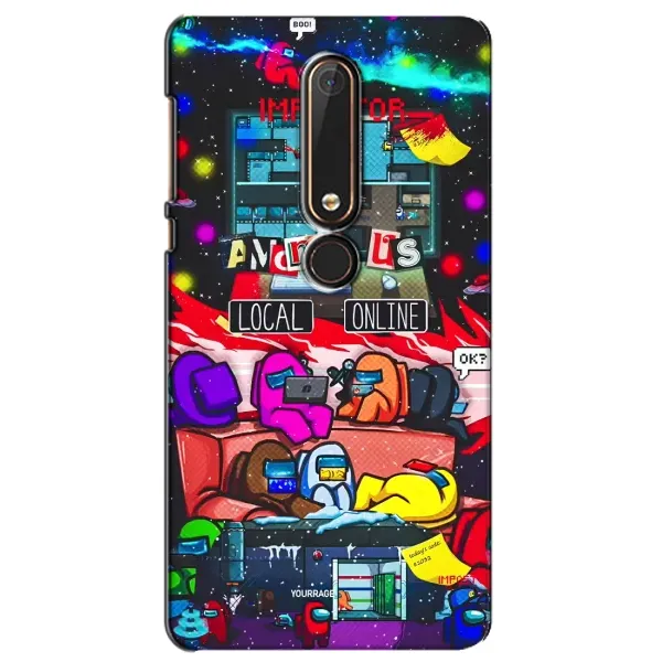 Чехол с рисунком «Команда 2» для Nokia 6 2018 Чехол с рисунком «Команда 2» для Nokia 6 2018