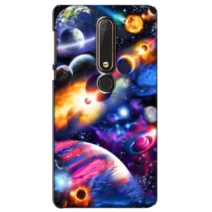 Чехлы КОСМОС для Nokia 6 2018 (Космический мир)