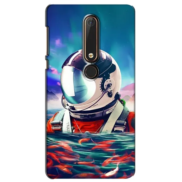Чехол с рисунком «Космонавт в воде» для Nokia 6 2018 Чехол с рисунком «Космонавт в воде» для Nokia 6 2018