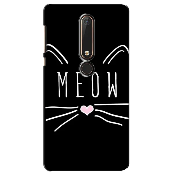 Чехол с рисунком «КОТИК MEOW» для Nokia 6 2018 Чехол с рисунком «КОТИК MEOW» для Nokia 6 2018