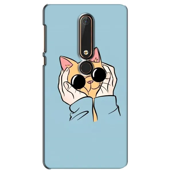 Чехол с рисунком «КОТИК в очках» для Nokia 6 2018 Чехол с рисунком «КОТИК в очках» для Nokia 6 2018
