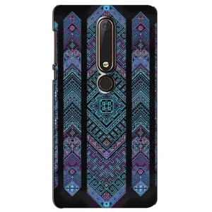 Силиконовый Чехол на Nokia 6 2018 (Крутой орнамент)