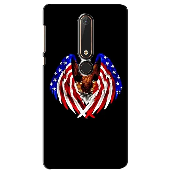 Чехол с рисунком «Крылья США» для Nokia 6 2018 Чехол с рисунком «Крылья США» для Nokia 6 2018