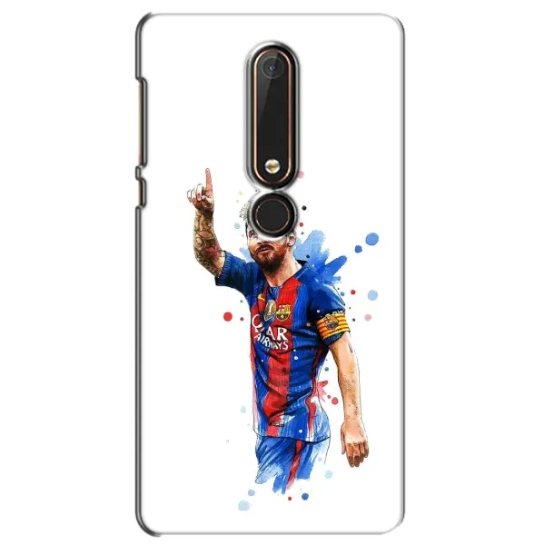 Чехол с рисунком «Leo Messi» для Nokia 6 2018 Чехол с рисунком «Leo Messi» для Nokia 6 2018