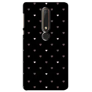 Чехлы с тематикой "Маленькие Сердечки" на Nokia 6 2018 (Маленькие сердечки)