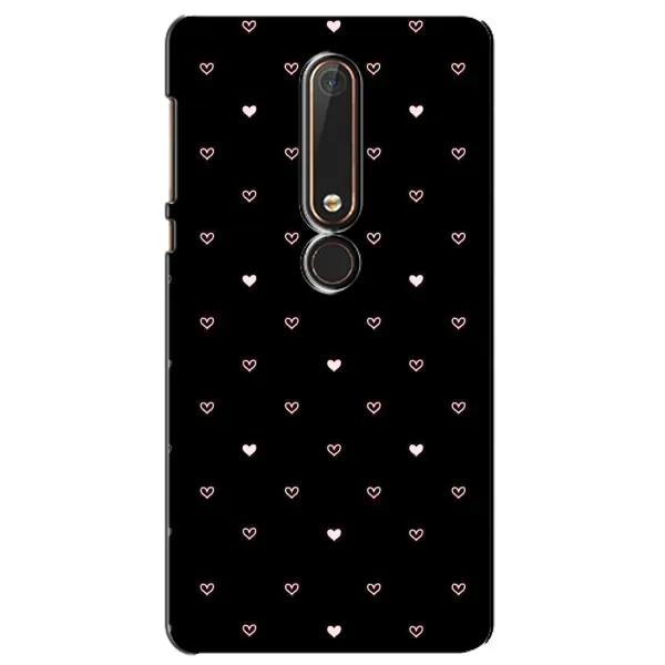 Чехол с рисунком «Маленькие сердечки» для Nokia 6 2018 Чехол с рисунком «Маленькие сердечки» для Nokia 6 2018