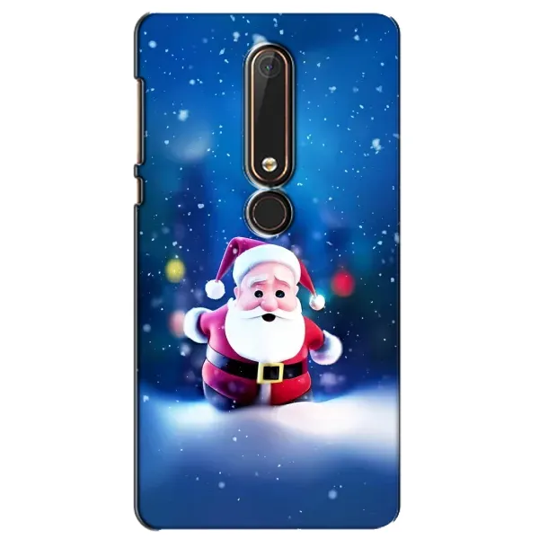 Чехол с рисунком «Маленький Дед Мороз» для Nokia 6 2018 Чехол с рисунком «Маленький Дед Мороз» для Nokia 6 2018
