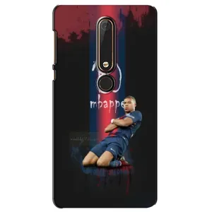 Чехол (TPU) с Футболистом на Nokia 6 2018 (MBAPPE 10)