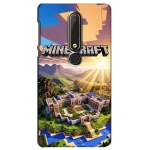 Чехол майнкрафт для Nokia 6 2018 (MINECRAFT)