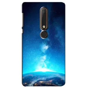 Чехлы КОСМОС для Nokia 6 2018 (Млечный путь)