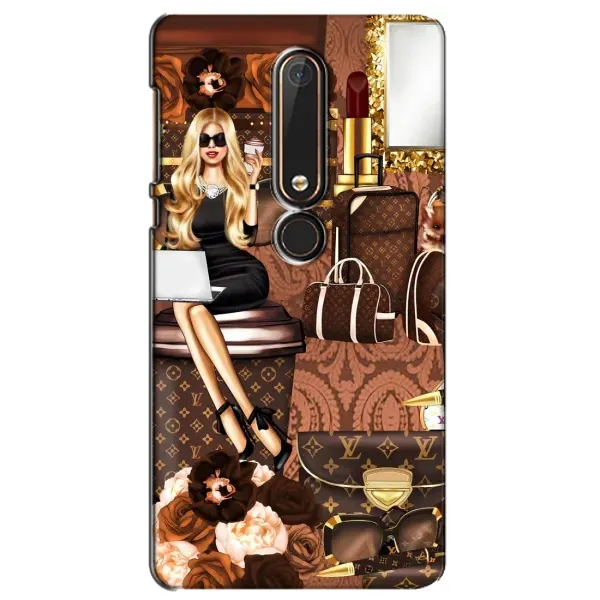 Чехол с рисунком «Мода Луи Виттон» для Nokia 6 2018 Чехол с рисунком «Мода Луи Виттон» для Nokia 6 2018