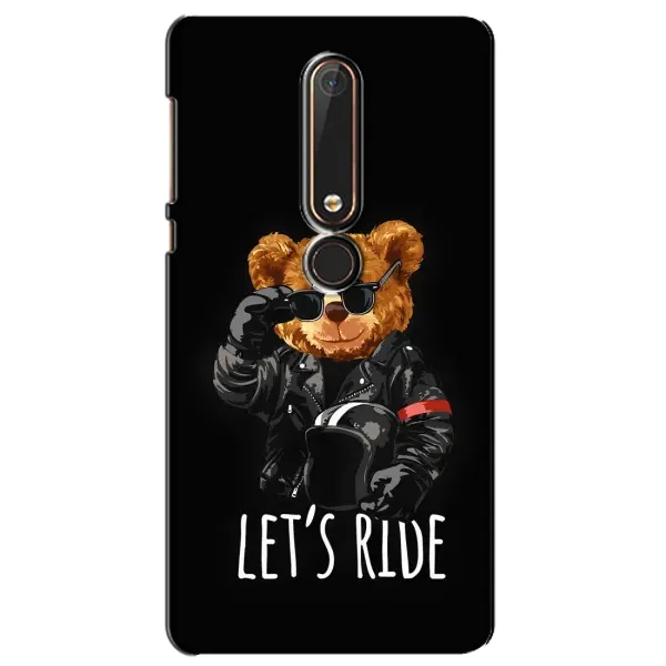 Чехол с рисунком «Модный Мишка» для Nokia 6 2018 Чехол с рисунком «Модный Мишка» для Nokia 6 2018