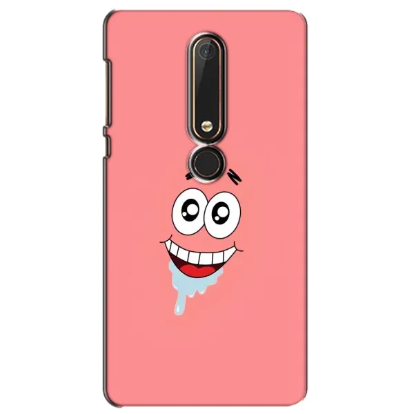 Чехол с рисунком «Мордочка Патрика» для Nokia 6 2018 Чехол с рисунком «Мордочка Патрика» для Nokia 6 2018